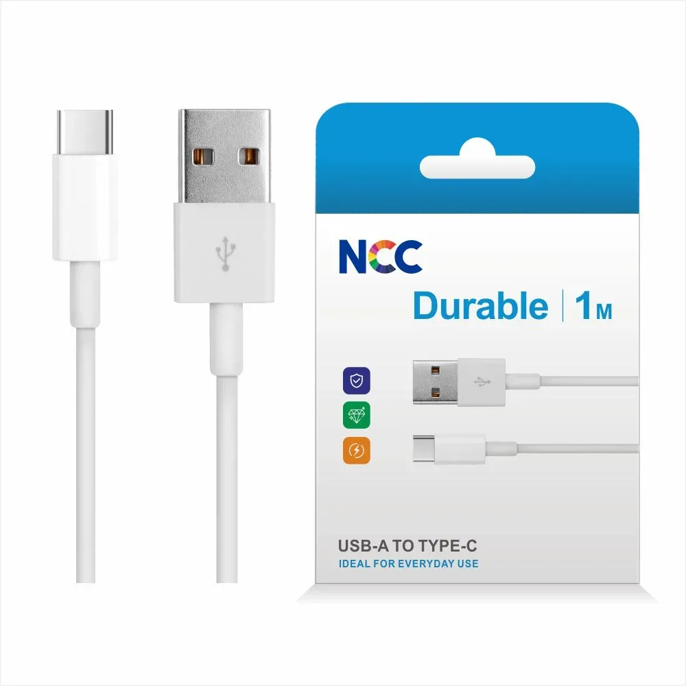 NCC USB-A to Type-C Charging Data Cable (1m)