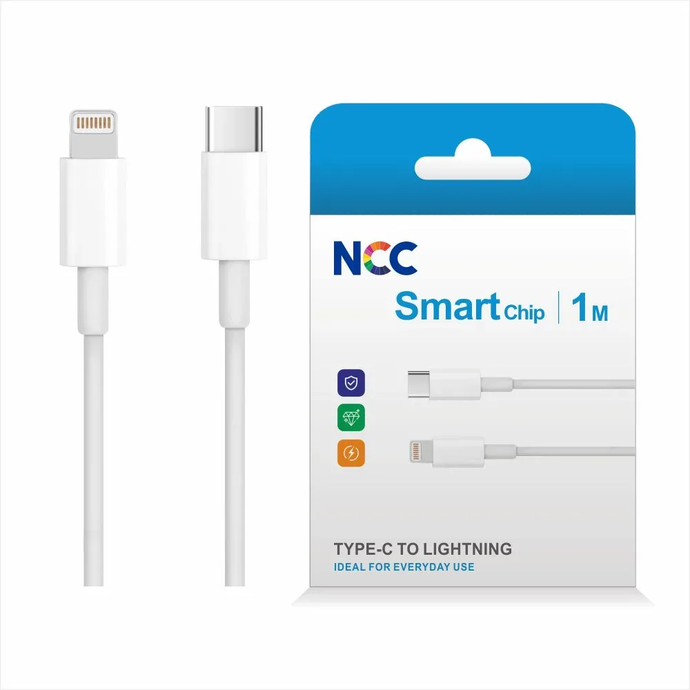 NCC AP Type-C to Lightning Charging Data Cable (1m)