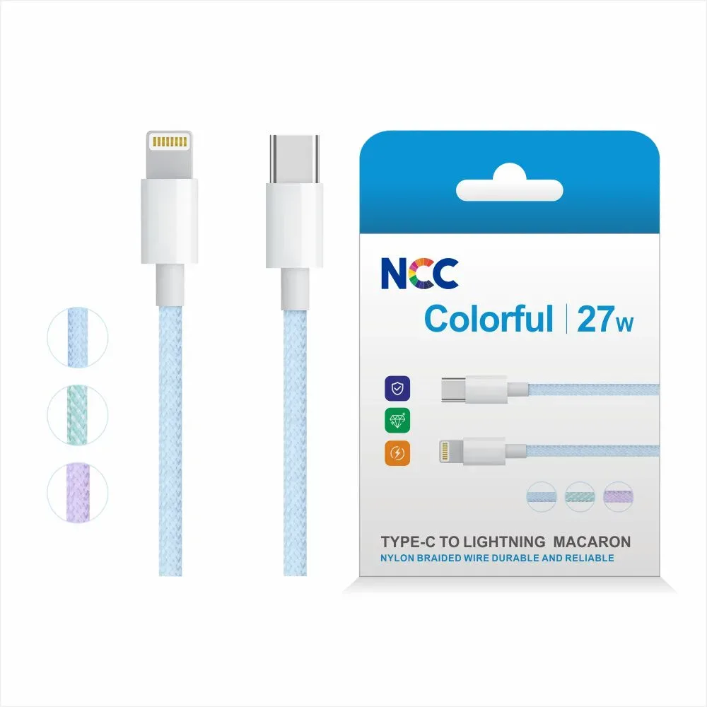 NCC Type-C to Lightning Charging Data Cable (Macaron)