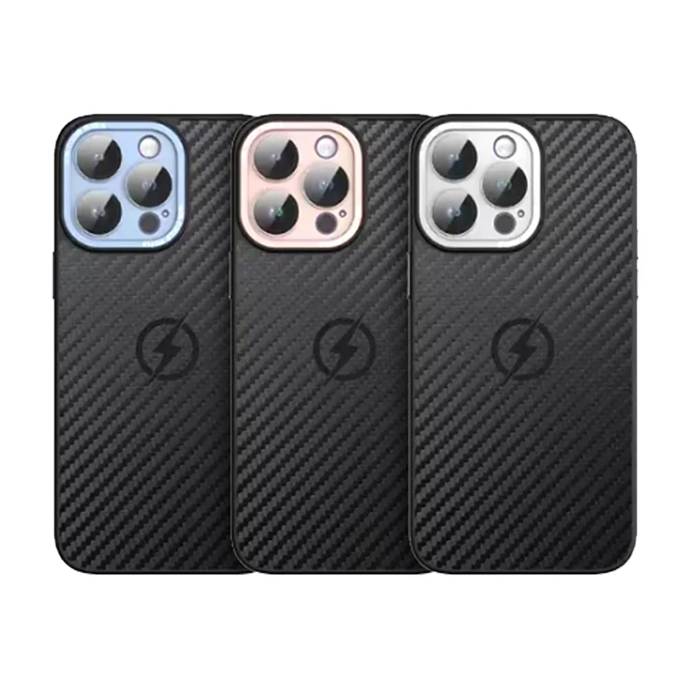 NCC Prime Mobile Phone Case True Carbon Fiber Material N52 High Strength Magnet Ring Heat Dissipation Design