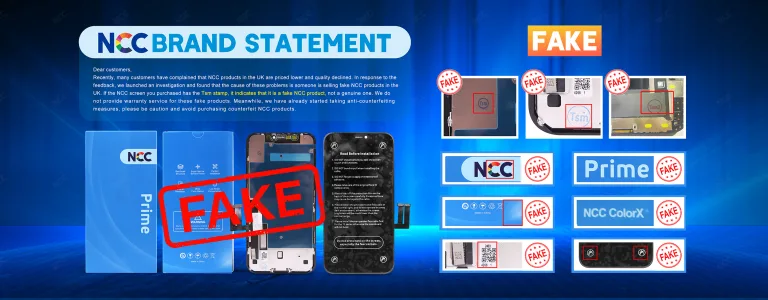 A Statement Against Counterfeit NCC Products