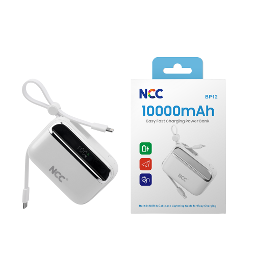 NCC Power Bank BP12 and package