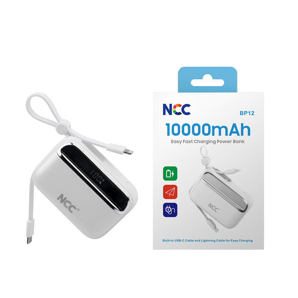 NCC Power Bank BP12 and package